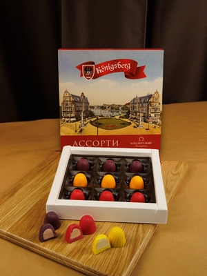 Конфеты "Konigsberg" Панорама, ассорти ягодное, 130 гр