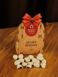 Драже "Вишня в белом шоколаде", 150 гр