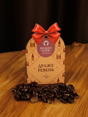 Драже "Ревень в темном шоколаде", 150 гр