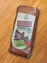 Марципановая плитка запеченная с клюквой, 80 гр