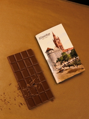 Шоколад молочный 35% открытка "Alten Konigsberg", 100 гр
