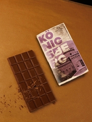 Шоколад молочный 35% открытка "Konigsberg", 100 гр