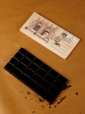 Шоколад темный 55% "Alten Konigsberg" Бранденбургские ворота, 100 гр