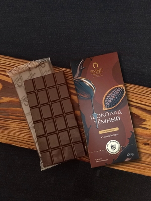 Шоколад темный 55%, ГОСТ, 100 гр